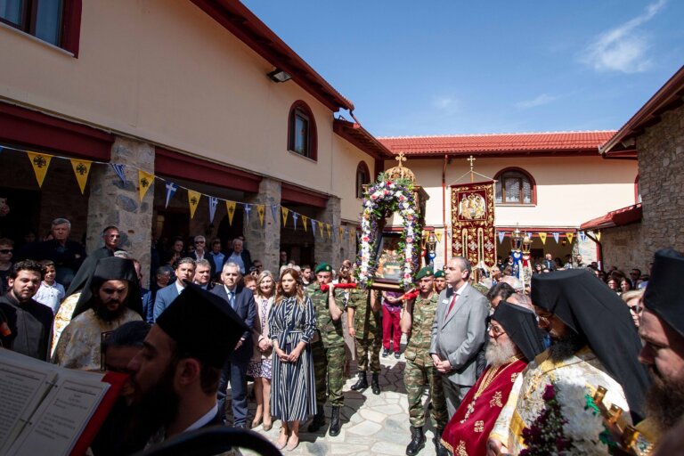 Ανακοίνωση Πανηγύρεως Ι. Μονής 1.6.26